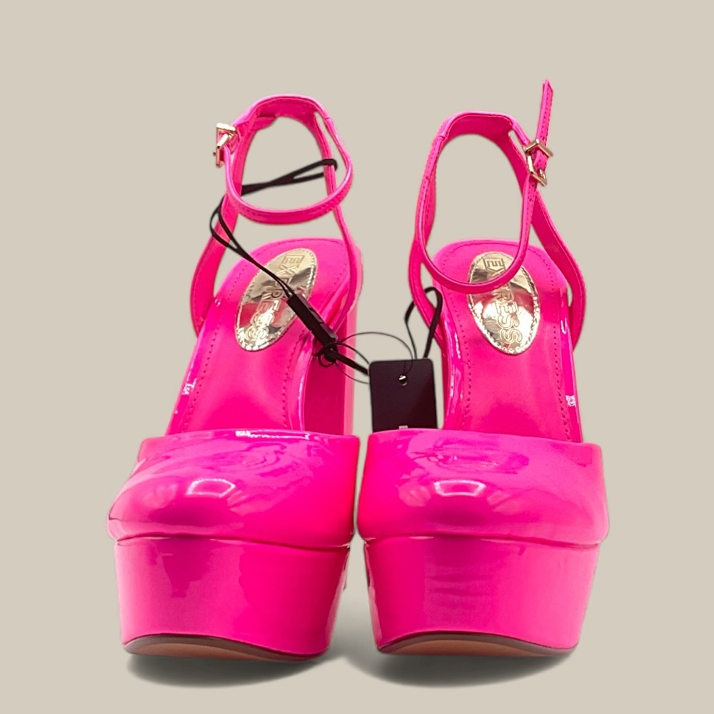 Express Hot Pink Platform Women's Shoes